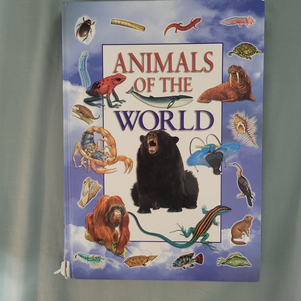 Animals of the World Book for Small Pets and Children